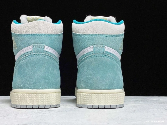 Cheap Jordan High 1 OG Retro Turbo Green 555088-311 Air 0705